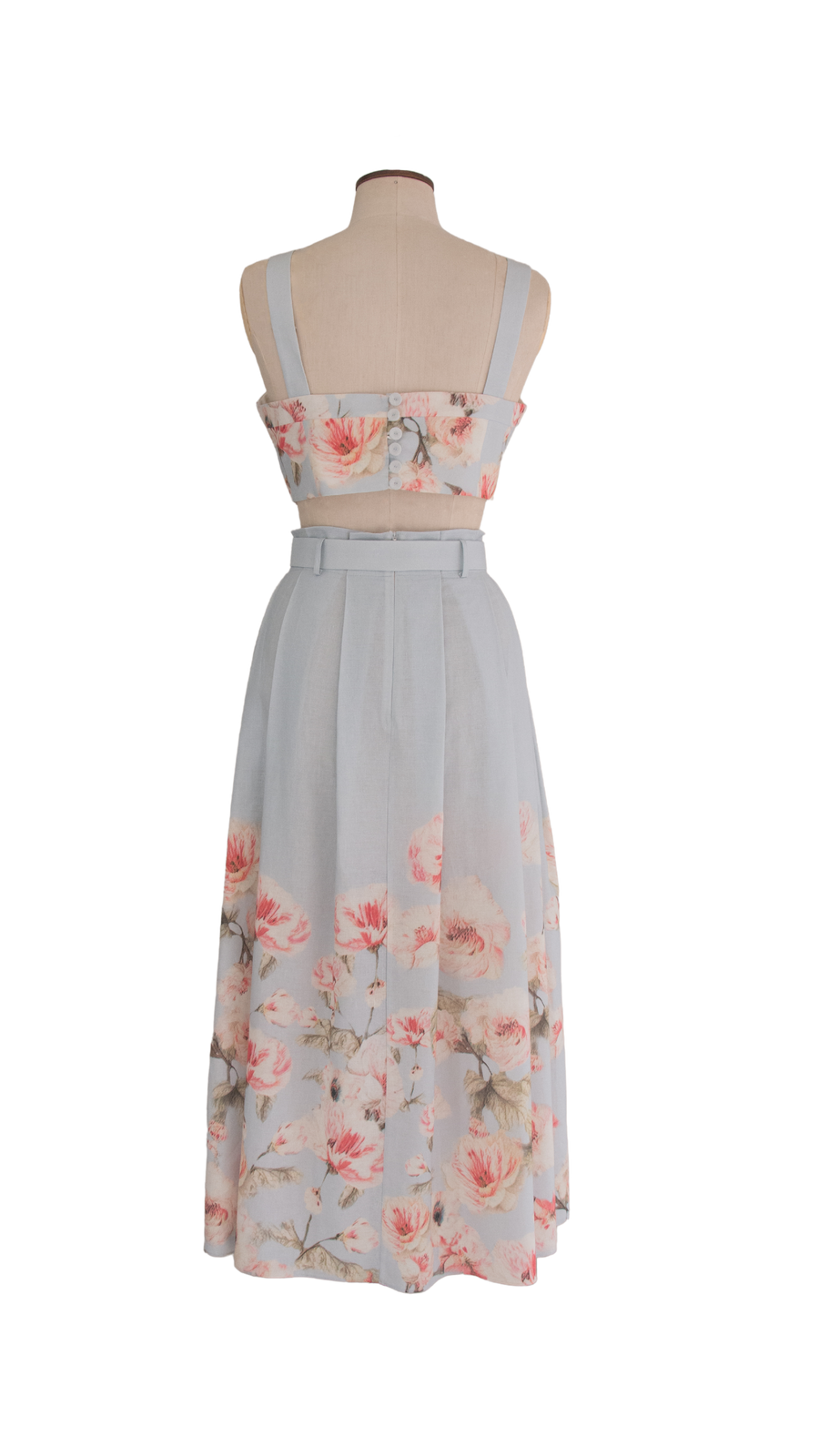 Ivory Flower Embroidred Top